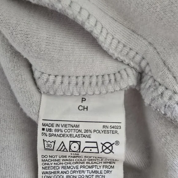 Old Navy Active fleece zip jacket, gray, men’s size small. - Picture 5 of 6